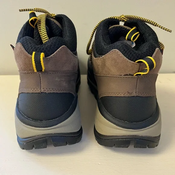 HOKA One One Men’s TOR SUMMIT MID WP BROWN / GOLDEN ROD Hiking Trail BOOTS 10.5 - Picture 4 of 12